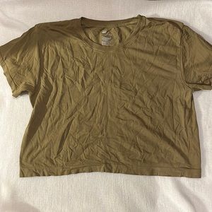 Green Target athletic t-shirt